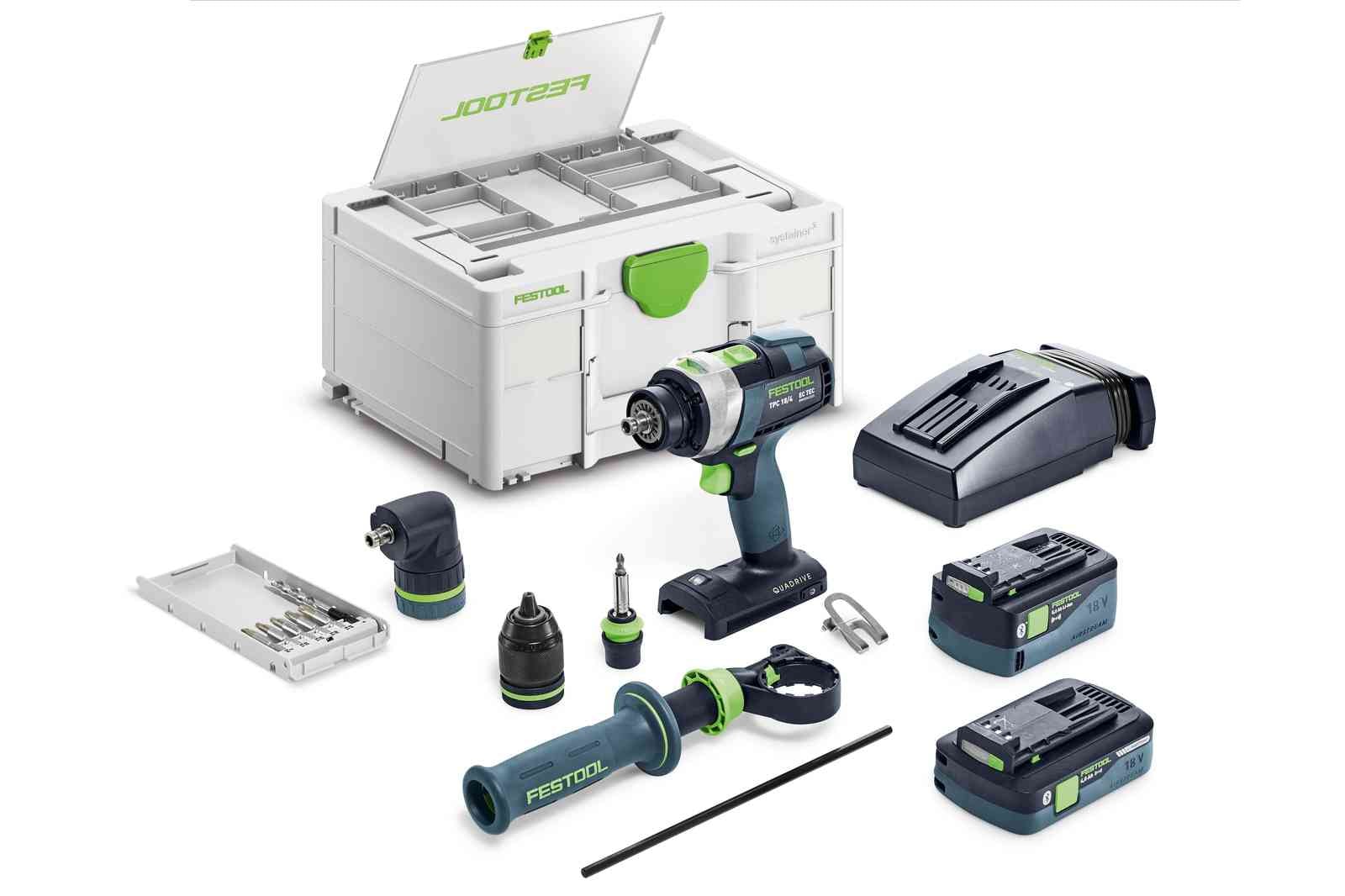Festool Slagskruvdragare TPC 18/4 5,0/4,0 I-Set QUADRIVE