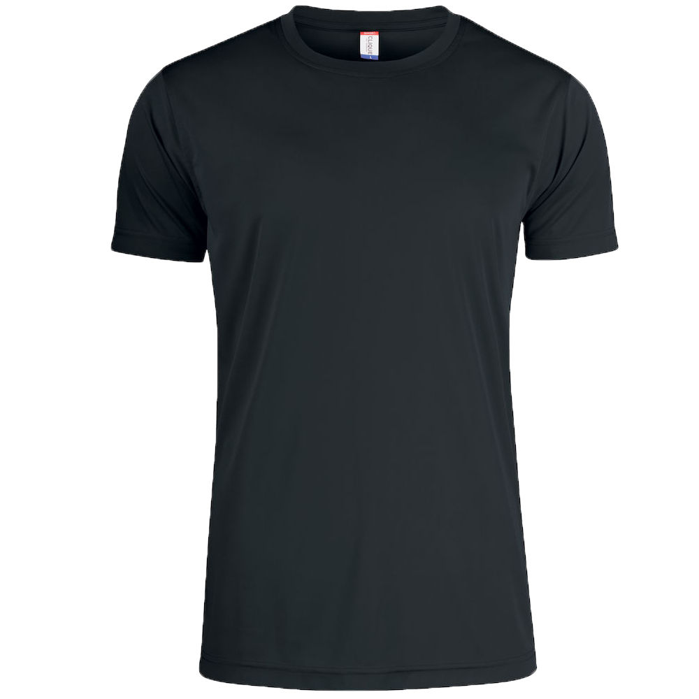 Clique T-skjorte Funksjon Herre Svart