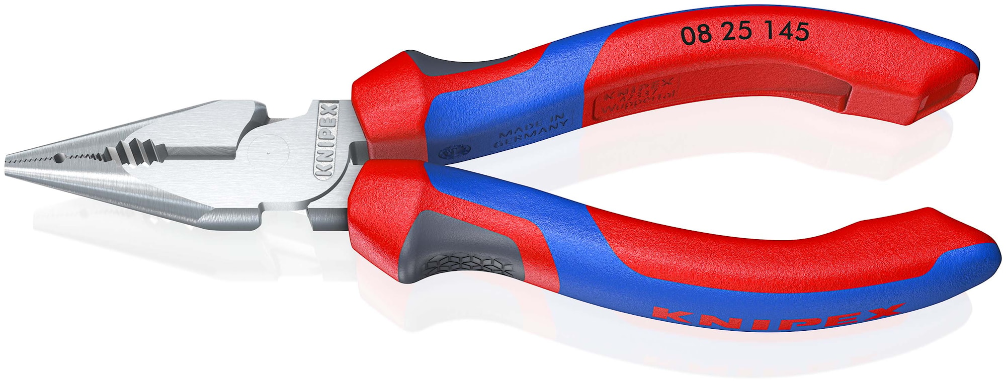 Knipex Kombinationstång spets 0825145 145mm 2K, blank