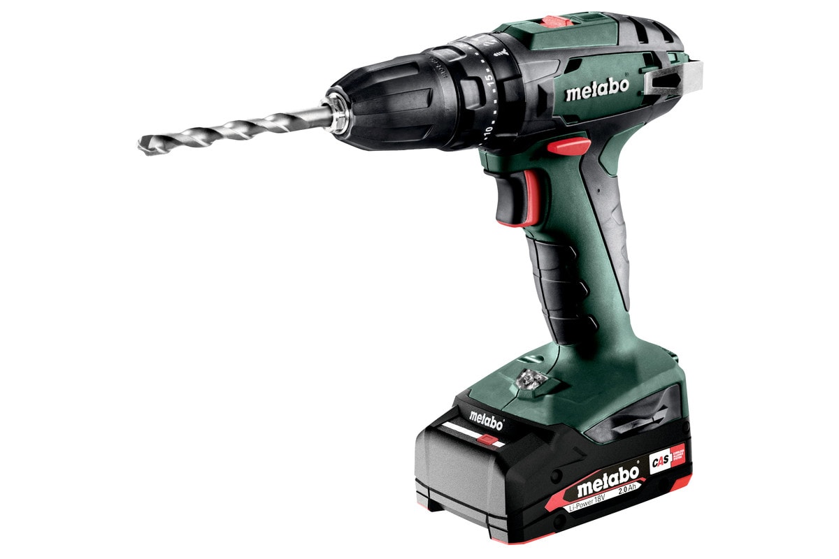 Metabo Slagborrmaskin SB 18 med 2x2Ah batterier & laddare