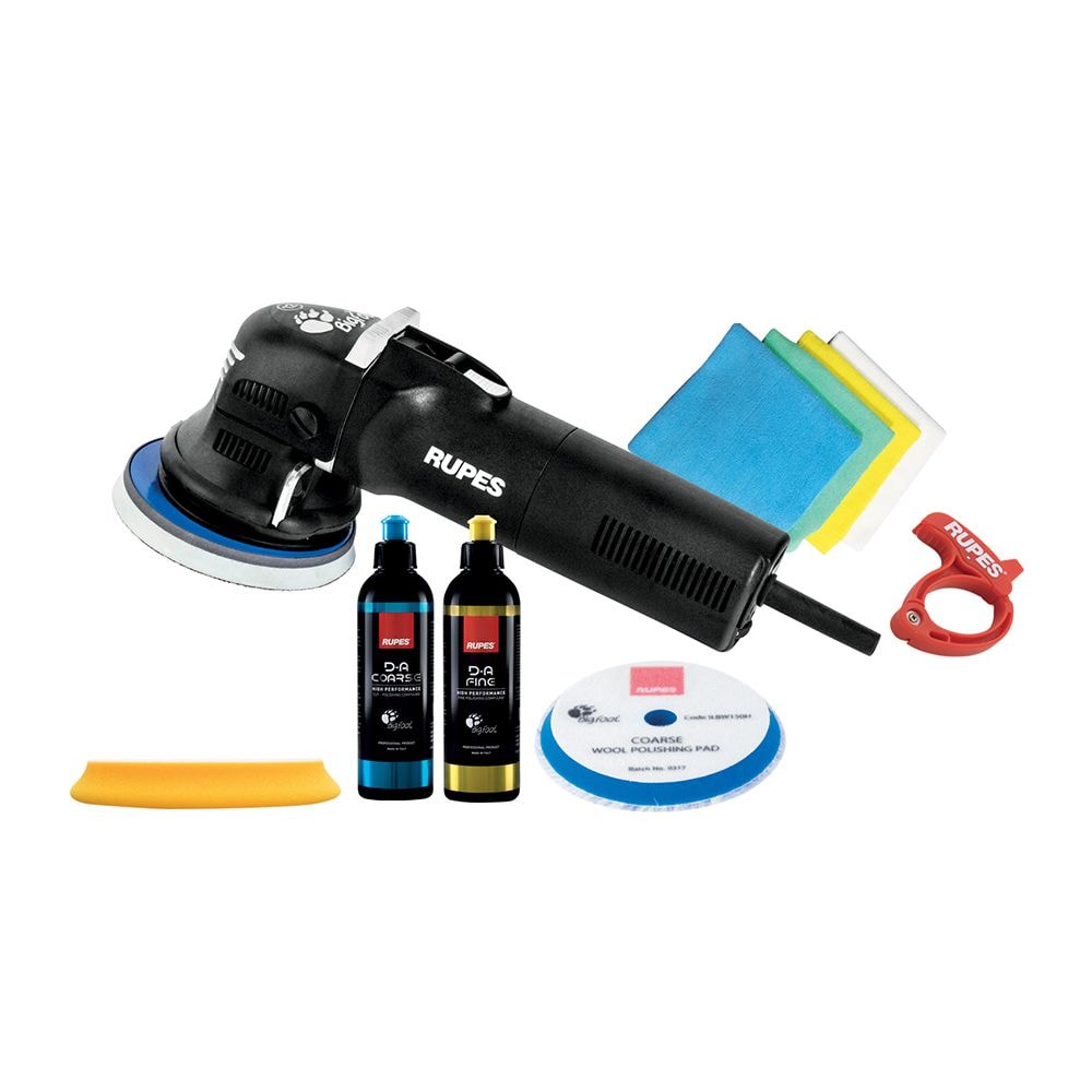 Rupes polerings- og slipemaskin LHR12E/BAS Duetto DA Bas Kit Bigfoot