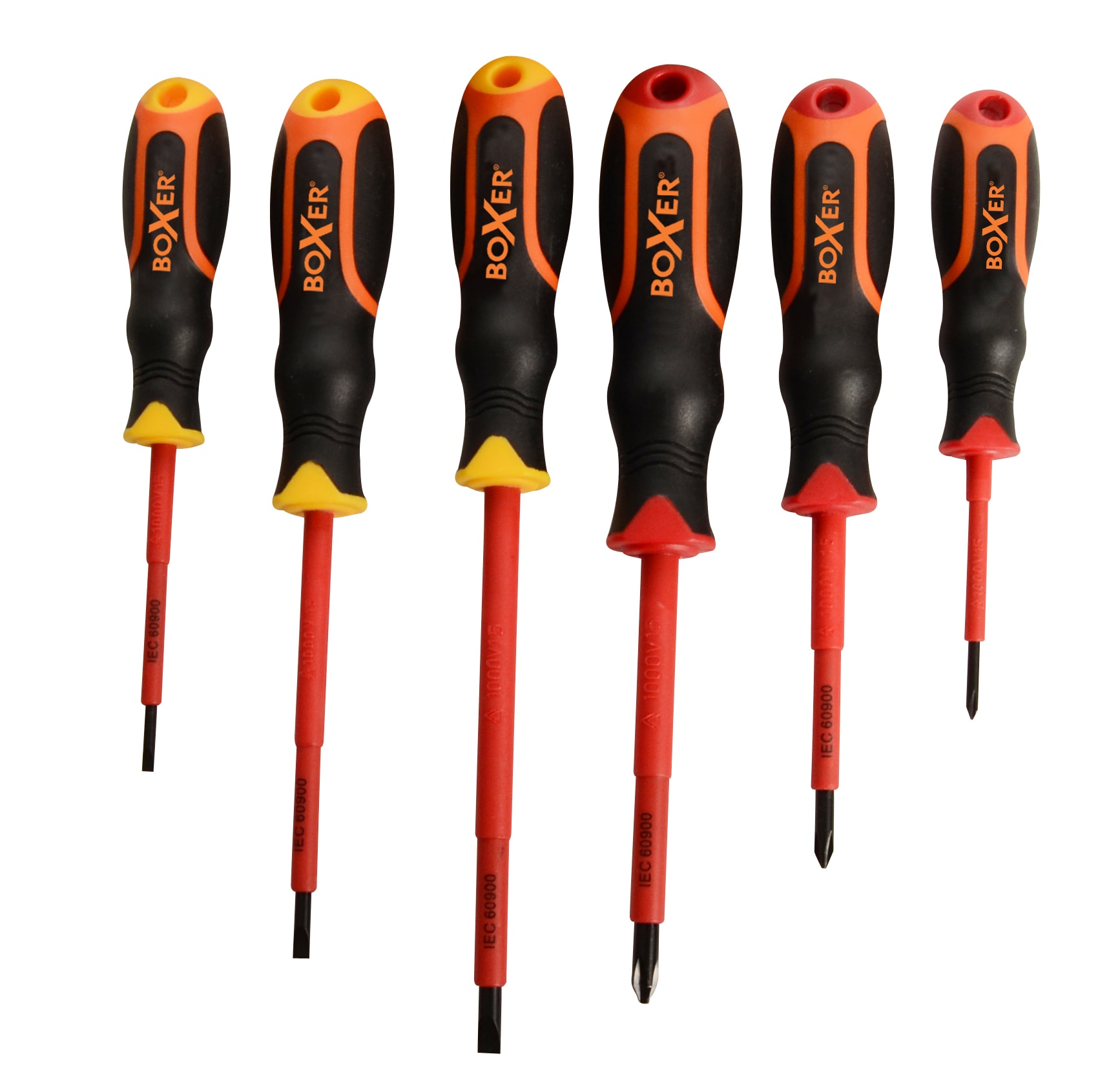 Boxer® skruvmejselsats VDE 6 delar