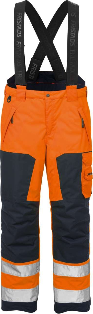 Fristads Vinterbyxa Airtech® 2035 GTT, Klass 2 Varsel Orange/Marinblå 2XL