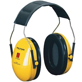 3M™ PELTOR™ Optime™ I høreværn, 27 dB, gul, hovedbøjle, H510A-401-GU