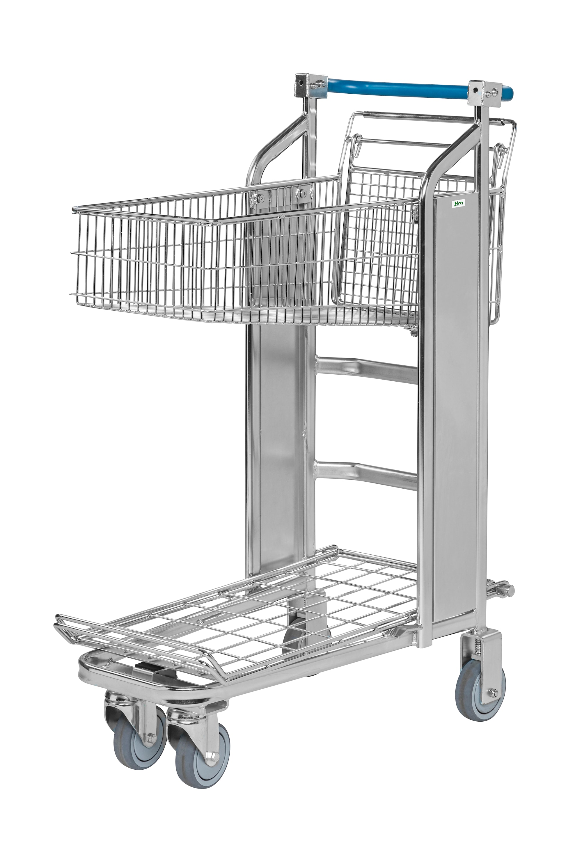 Kongamek 65 x 33 cm Elförzinkad Butiksvagn