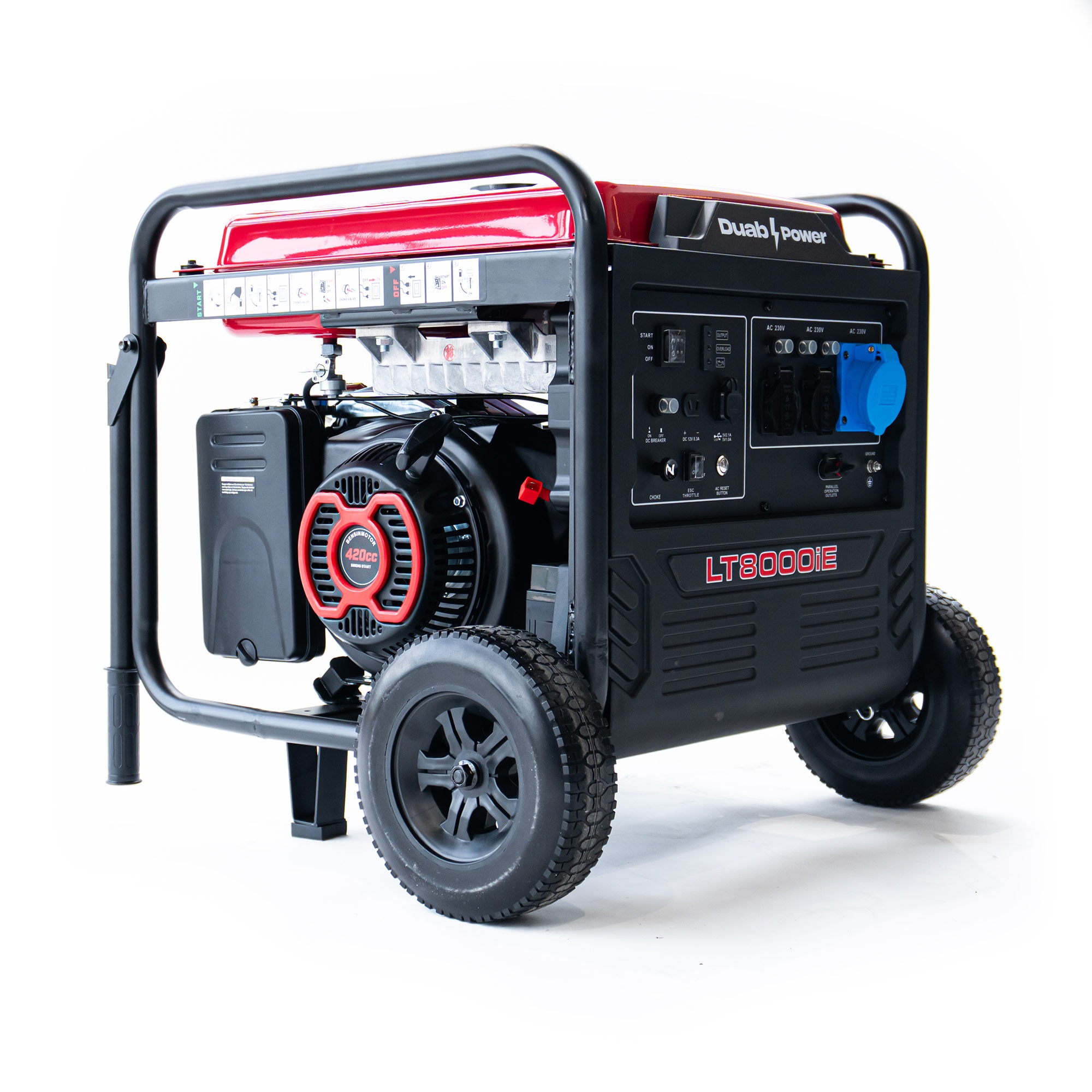 Duab-Power strømaggregat LT8000IE inverter 1-fase bensin