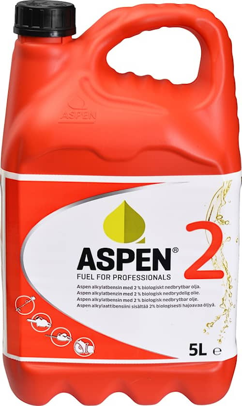 Miljøbenzin Aspen 2-t Un1203 5 L