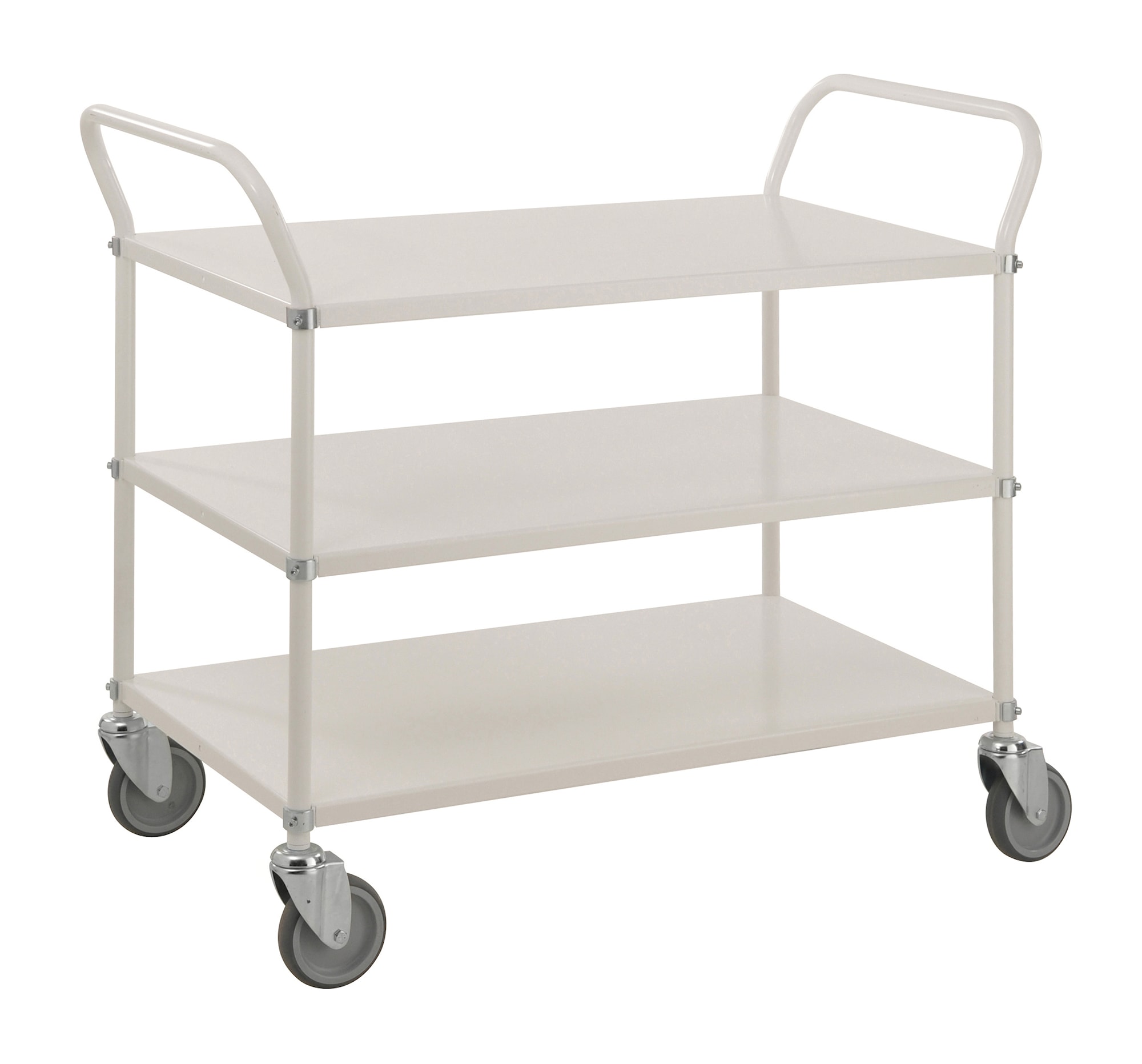 Kongamek 90 x 44 cm Vit Kulörvagn 3 plan