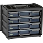 Raaco Sortimentsboks Handy Box Blå med 4 skuffer 376x265x310mm
