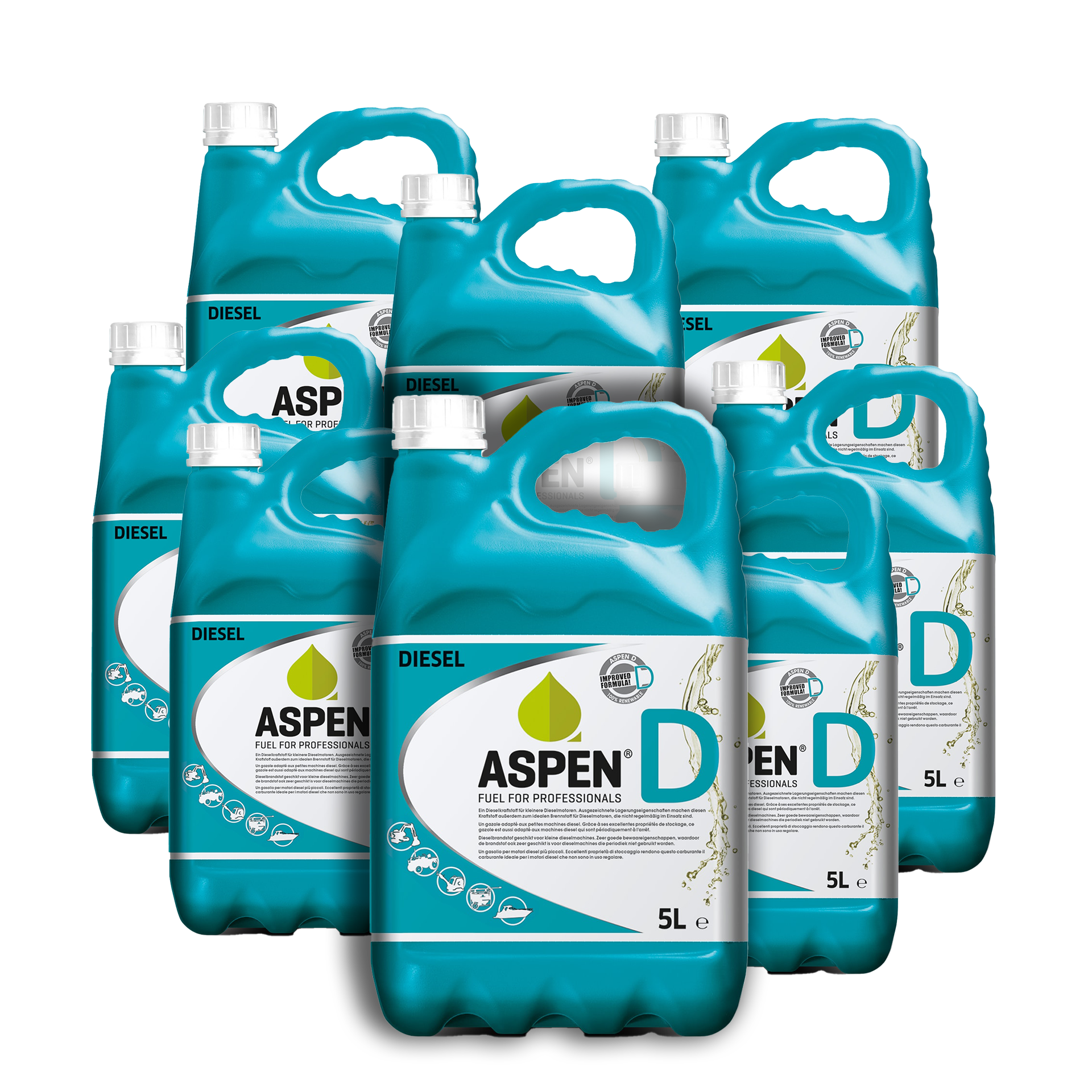 Aspen D 54 x 5L Miljödiesel