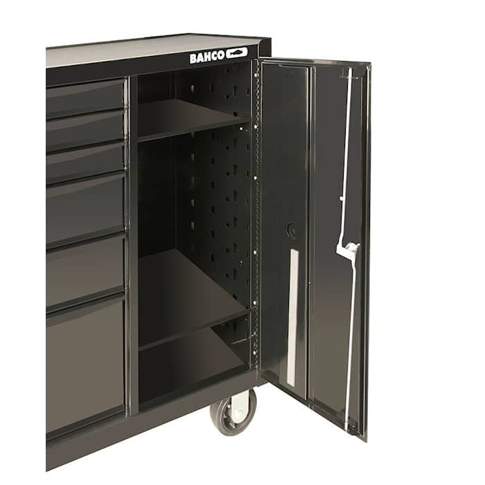 Bahco Side Cabinet Shelf Ral9004 1470KXLC-TRAY