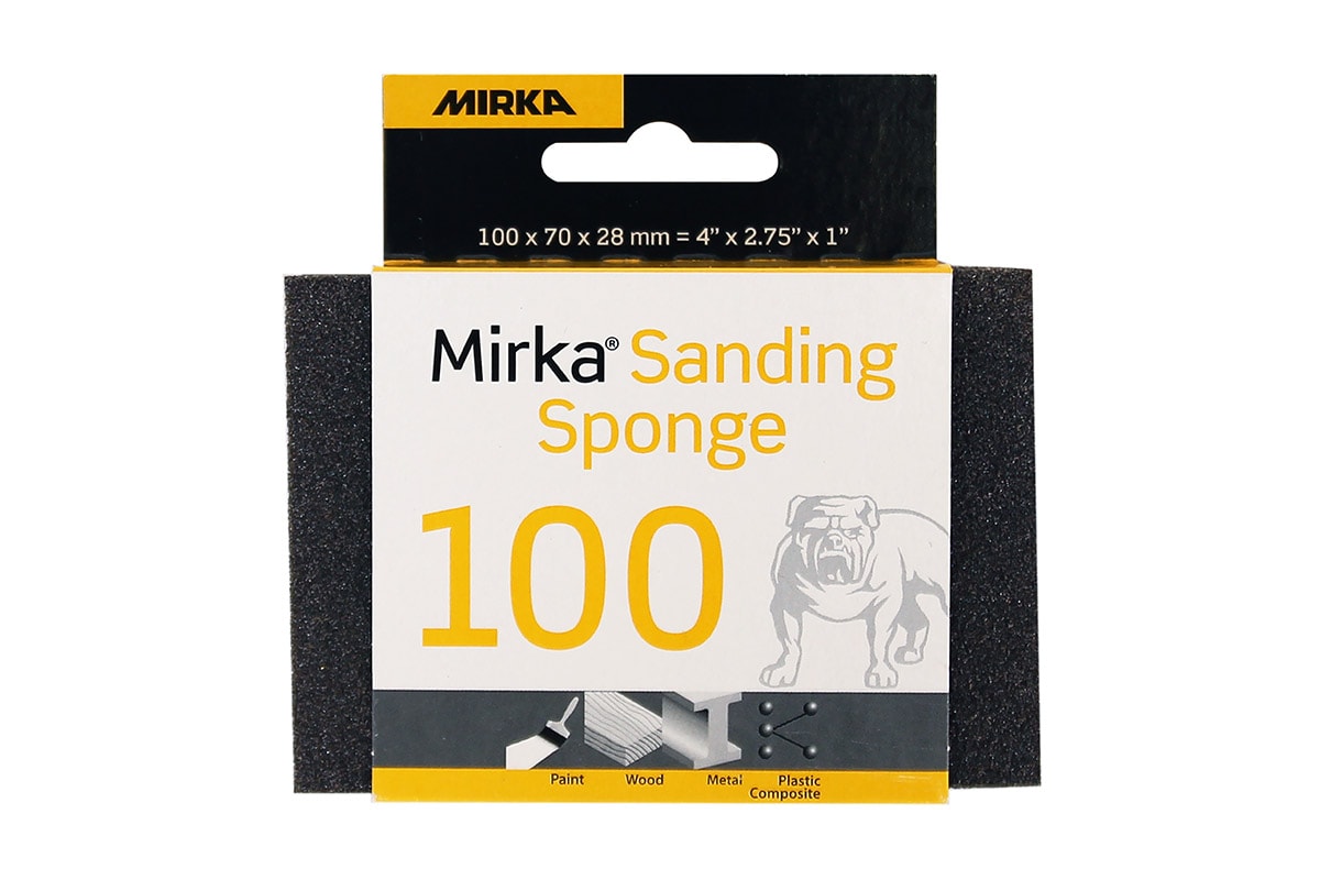 Mirka Slipesvamp 100x70x28 mm SB 4-pakning
