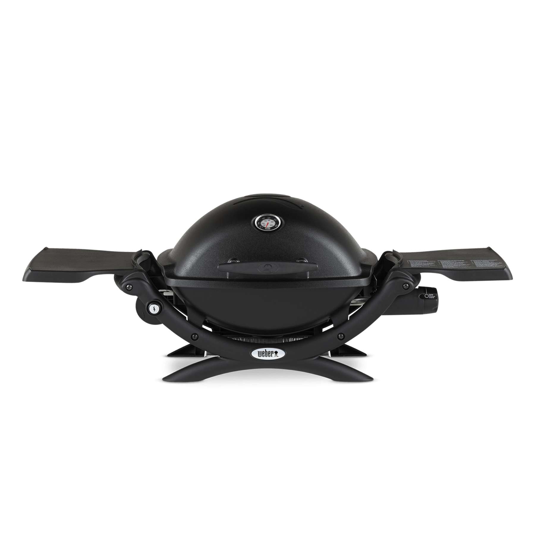 Weber Gasolgrill Q1200, svart -