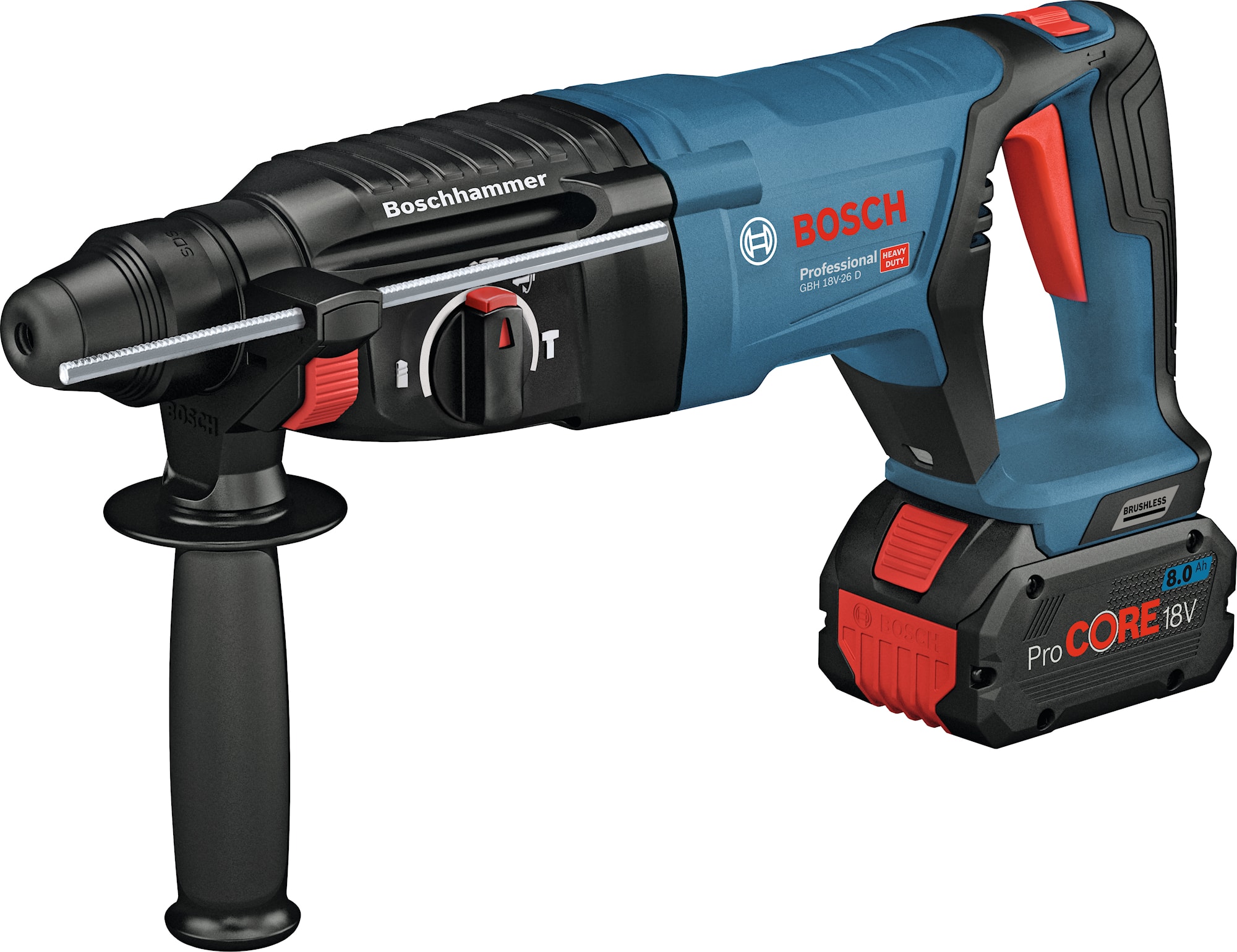 Bosch Borrhammare GBH 18V-26 D utan batteri och laddare