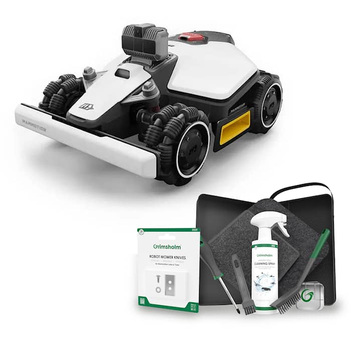Mammation Luba mini AWD LiDAR 1500 robotgressklipper plusspakke