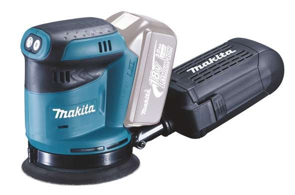 Makita excentersliber DBO180Z 18V 125 mm uden batteri & lader
