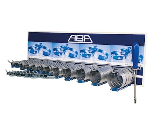 ABA slangeklemmer Produktstativ S10 335-pk