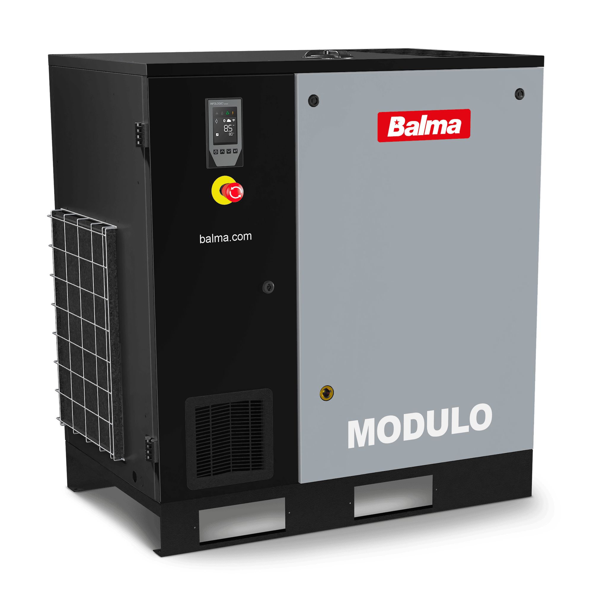 Balma Skruvkompressor Modulo PM.I 15kW 10 bar med inverter