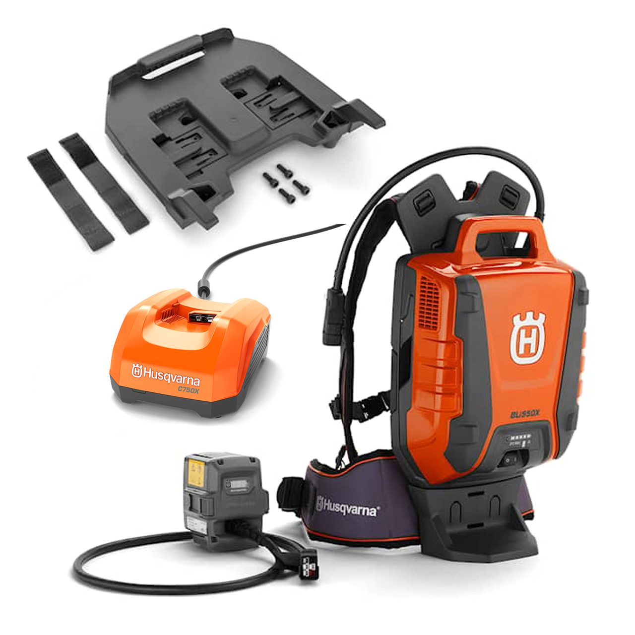 Husqvarna BLI950X Batteripaket inkl. Adapterplatta