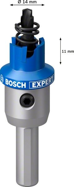 Bosch Hole saw Expert Sheet Metal with integrated thread