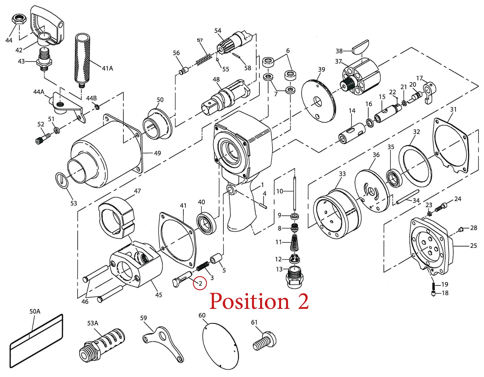 Ingersoll Rand Avtryckare 2934P-93