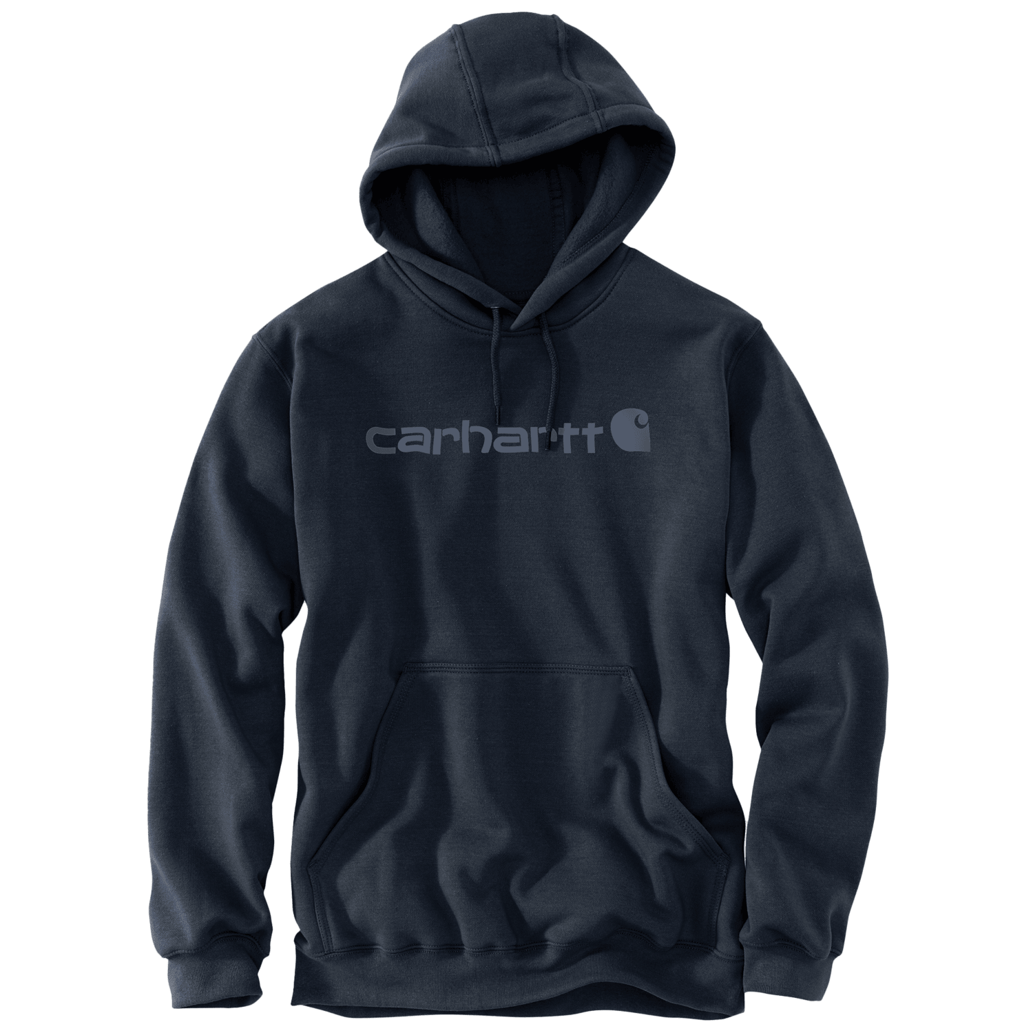 Carhartt Marquette Logo Tröja Herr Navy/Dark Blue