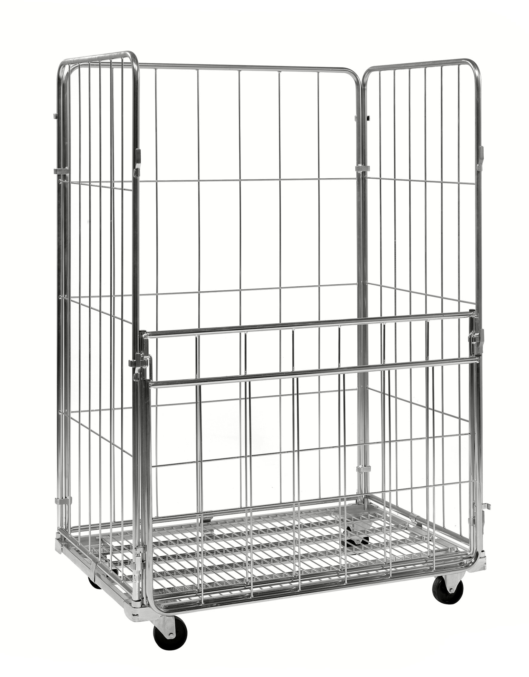 Rullakontti KM120801804, 4 sivua, 1200x800x1800 mm, sähkösinkitty