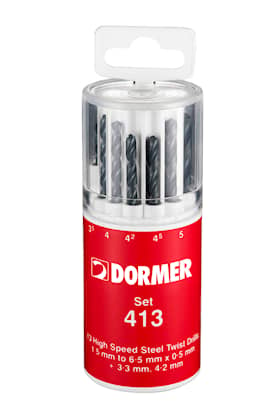 Dormer A191 413mm HSS Borsattser 1-pakke
