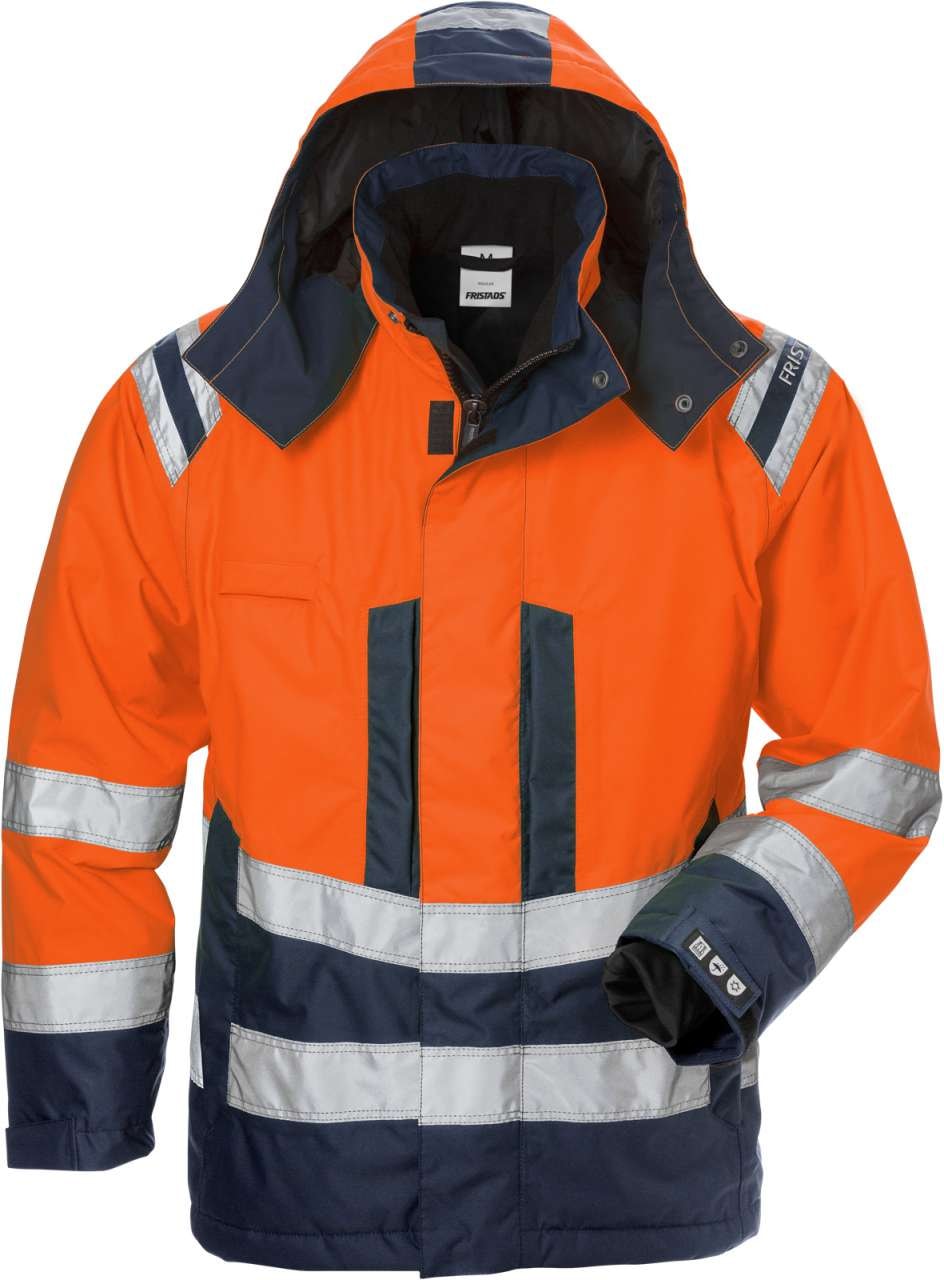 Fristads Vinterjacka Airtech® 4037 GTT Klass 3, dam Varsel Orange/Marinblå M