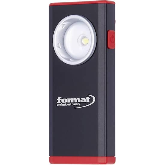 Format Håndlampe Led 60/200lm IP54, oppladbar, magnetisk feste