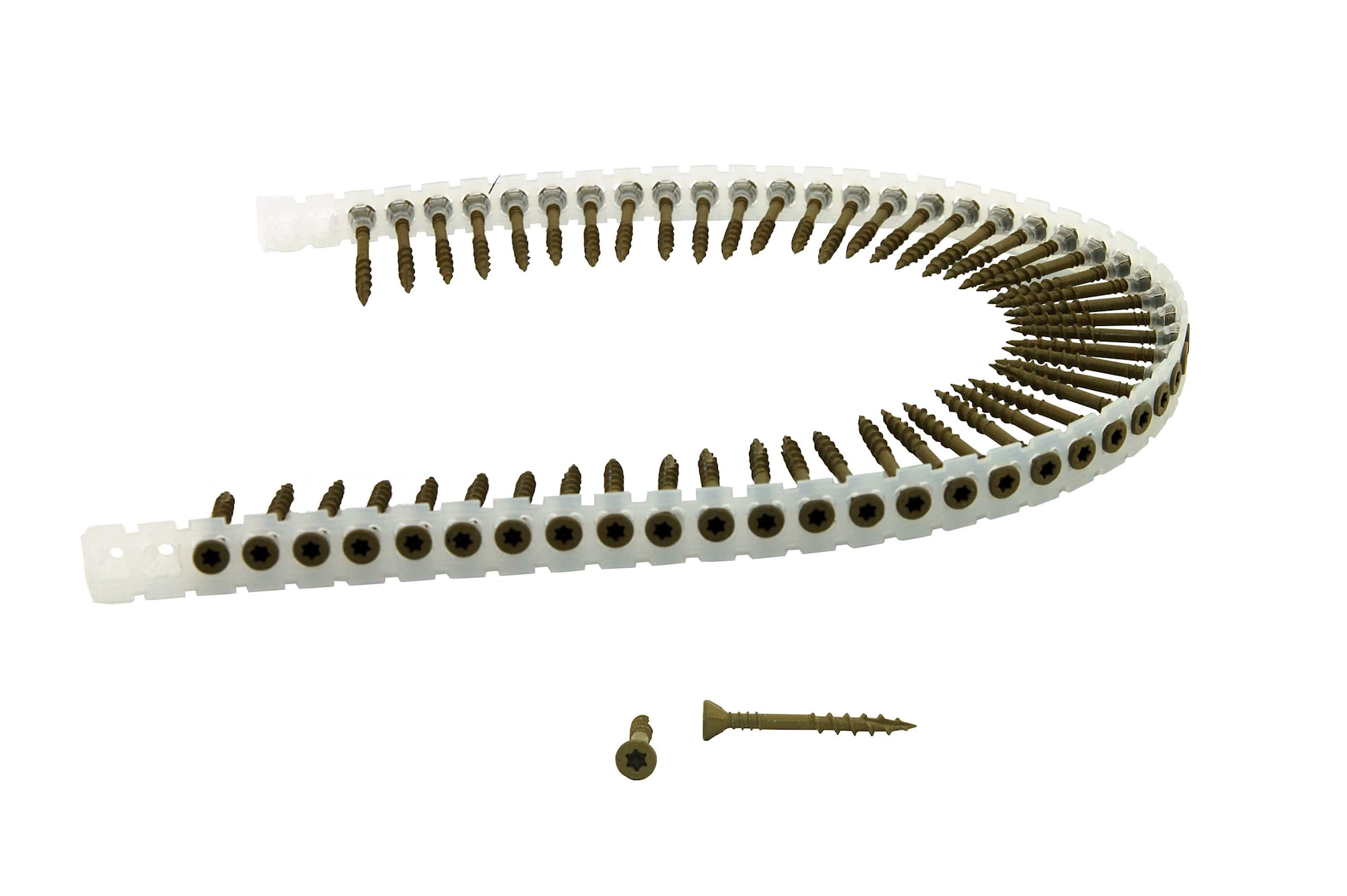 Senco Trallskruv  40x4,2mm E-Coating C4 T20 Bandad 1000-pack