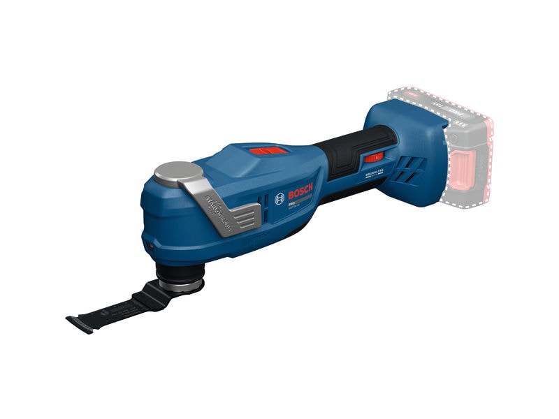 Bosch Multiverktyg GOP 18V-30 utan batteri och laddare i L-Boxx