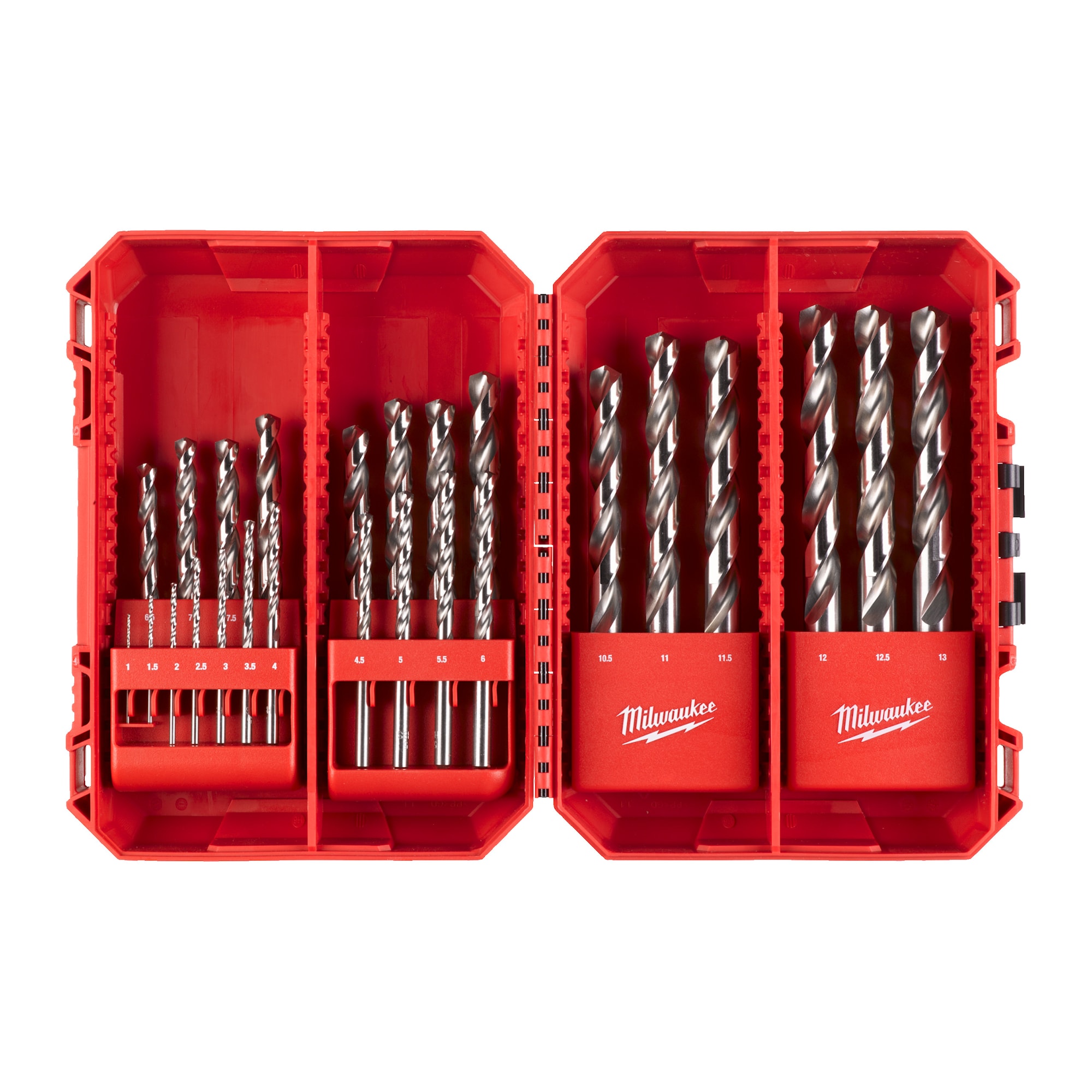 Milwaukee Metallborrset HSSG TW 25-pack