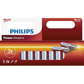 Philips Batteri Power AA/LR6 12-pack