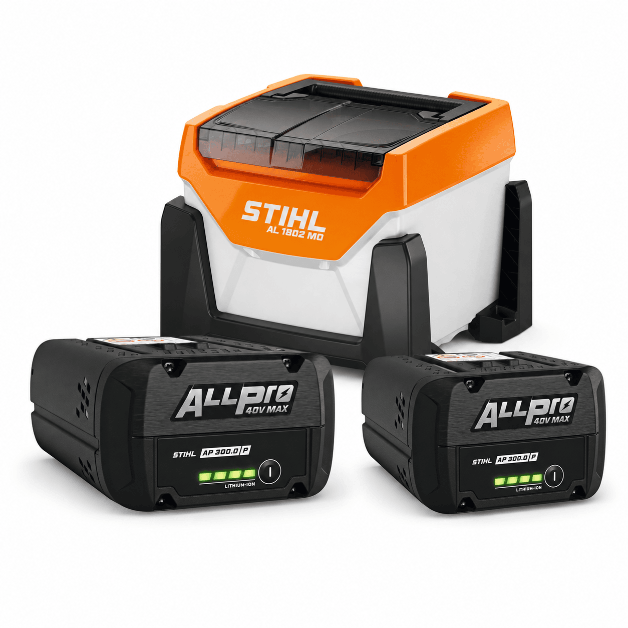STIHL AL 1802 MO Snabbladdare inkl. 2 AP 300 P-Batterier