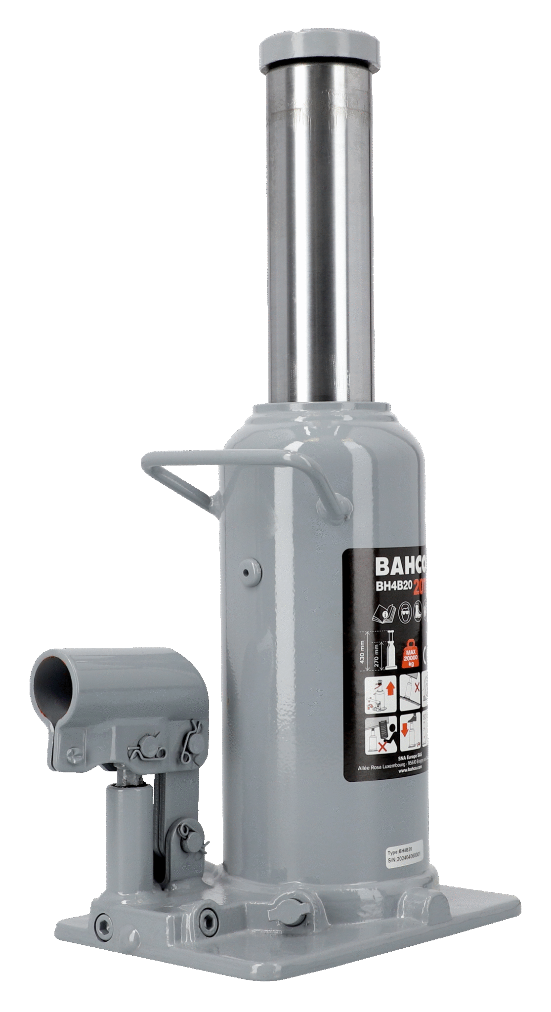 Bahco Søjledonkraft BH4B5 Premium 5 ton, udlejning