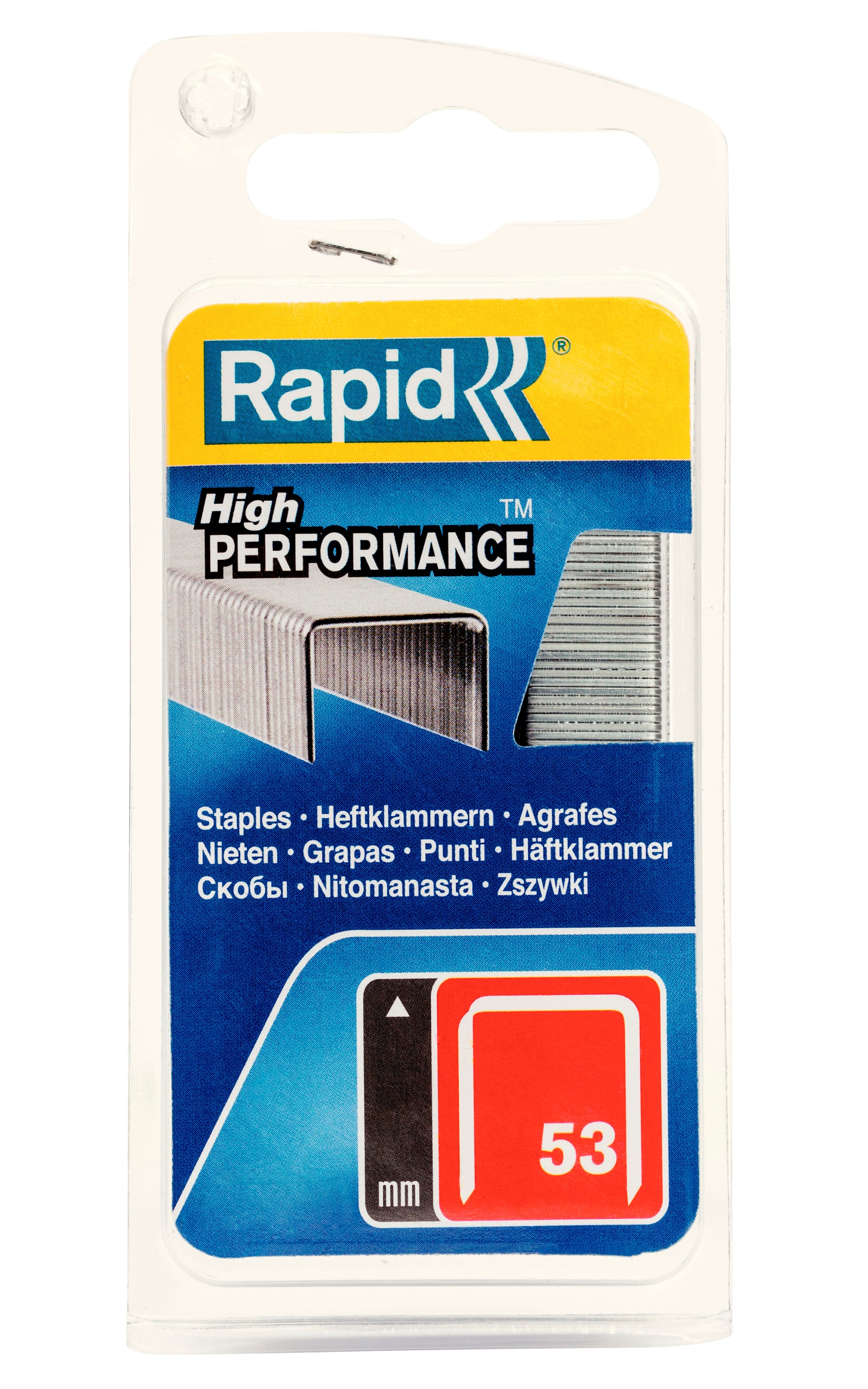 Rapid® klammer typ 53 / 8 mm 1080-pack