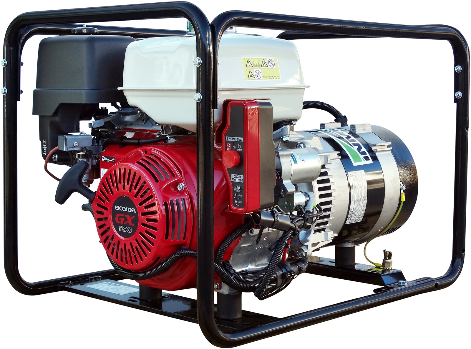 Elverk Ah-550 4,5Kva Elstart