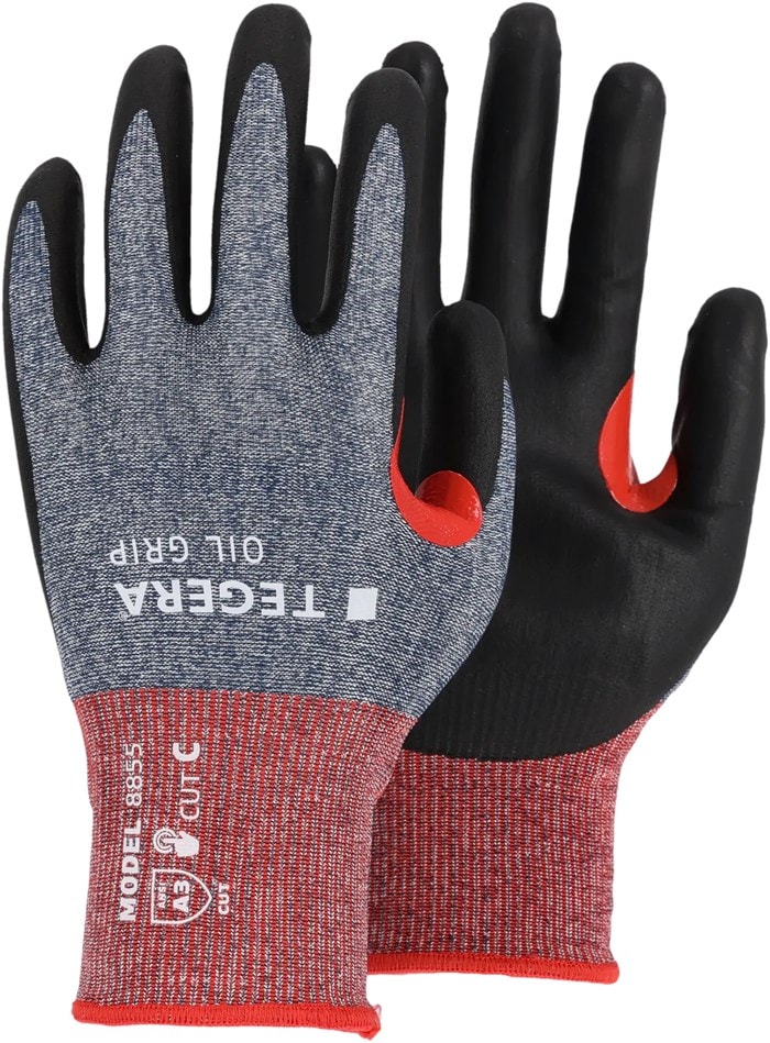 Tegera Skärskyddshandske 8855 CRF OIL GRIP