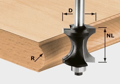 Festool Halvstavsfräs HW 27x28x8mm