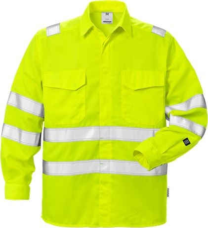 Fristads Skjorta Flam Kl 3 7049 SPD Gul XS