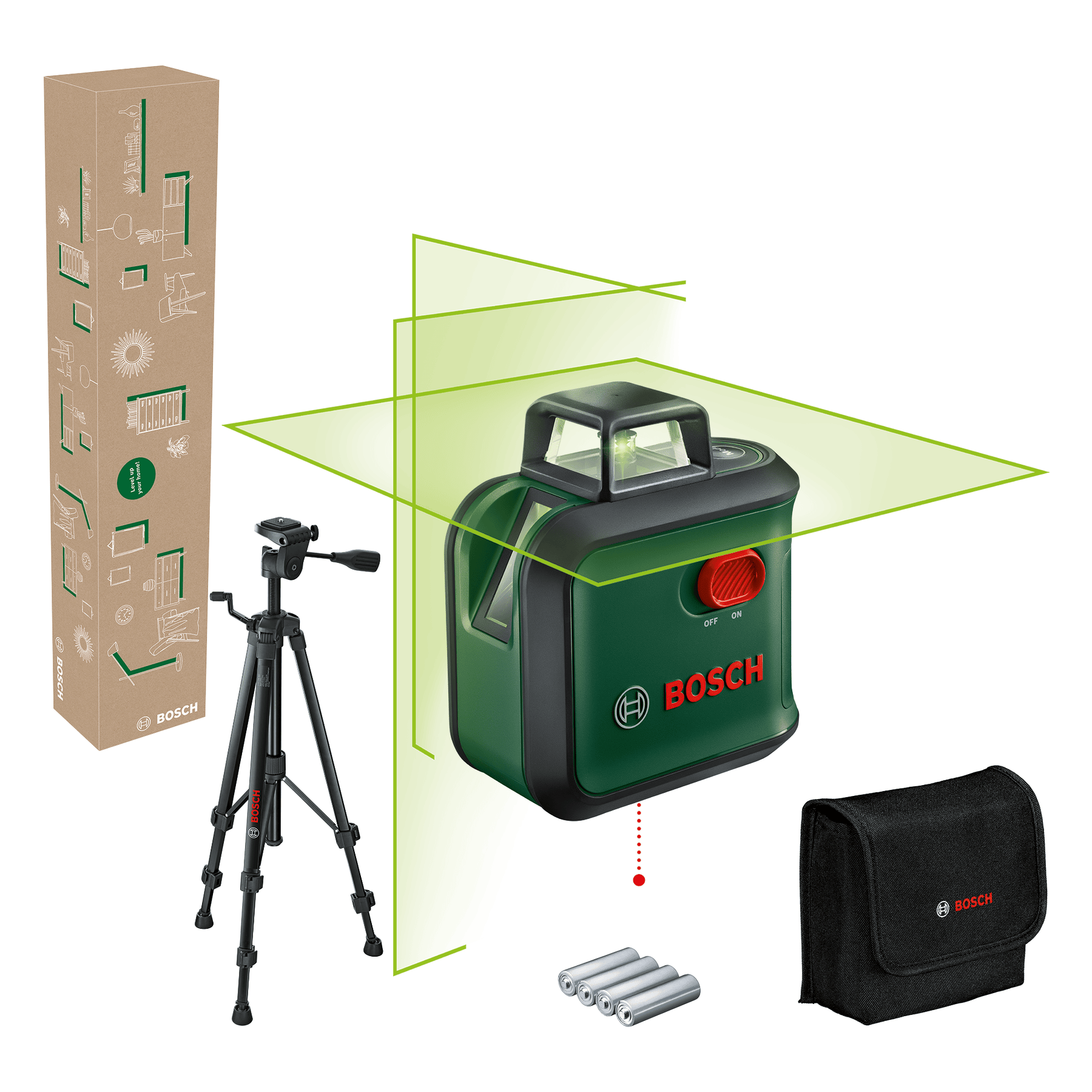 Bosch DIY Cirkellaser Advancedlevel 360 Set