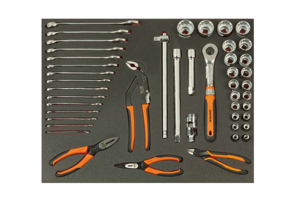 Bahco Fit&Go-työkalumoduuli 3/3, 47 osaa, FF1A5019