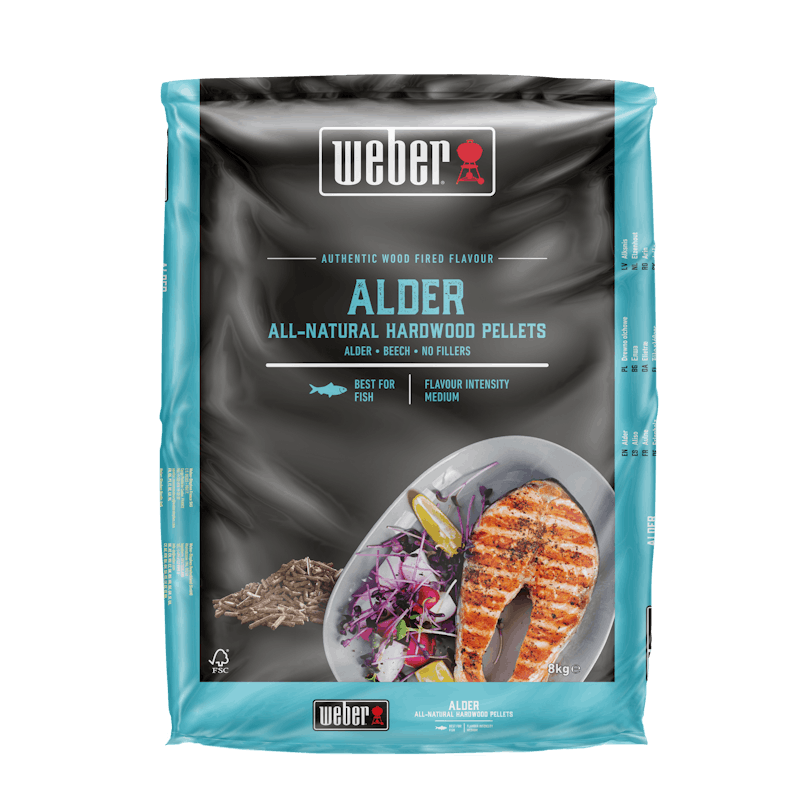 Weber-puupelletit Al 8 kg -