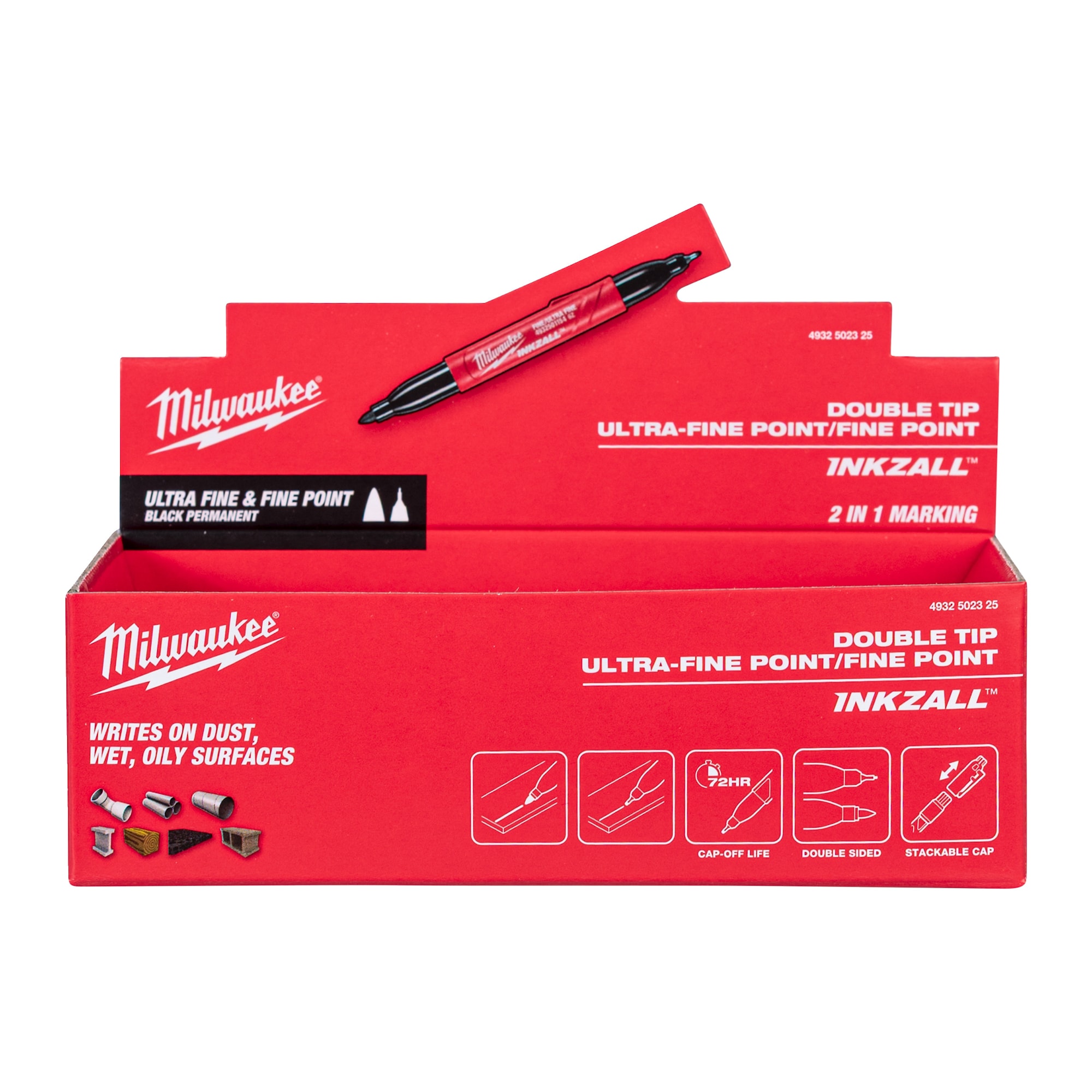 Milwaukee Markör Ultra Fine / Spets Bulk