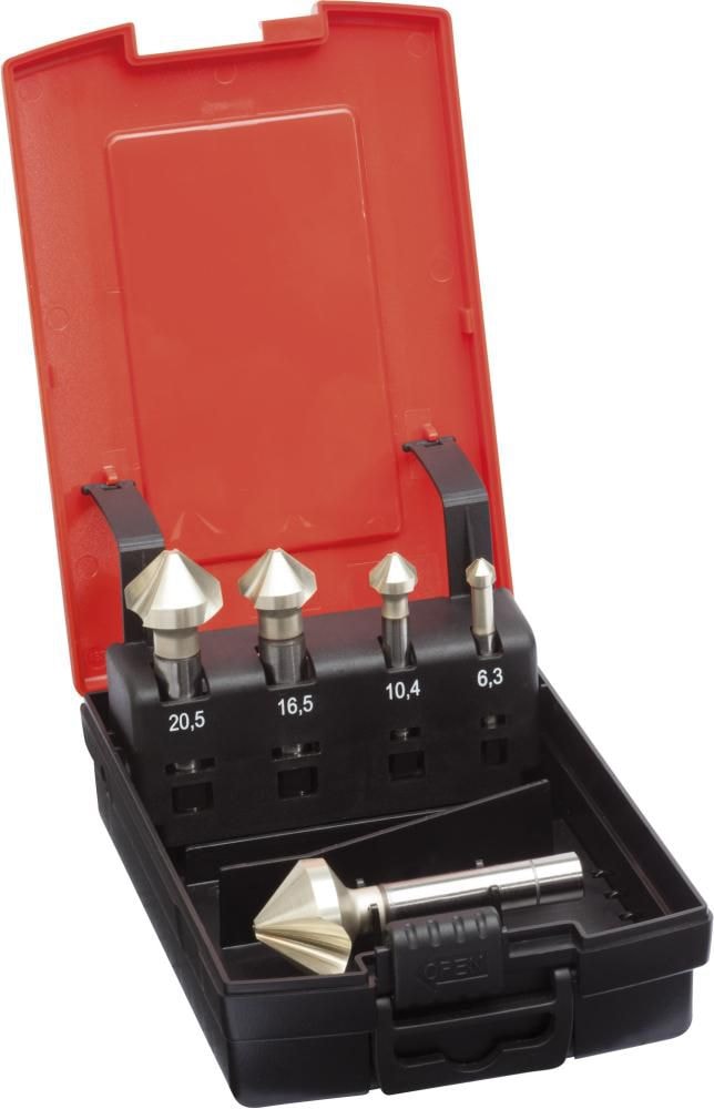 Format Konisk forsenkersett DIN 3356C HSSE DUO-UGT 90gr 6 deler