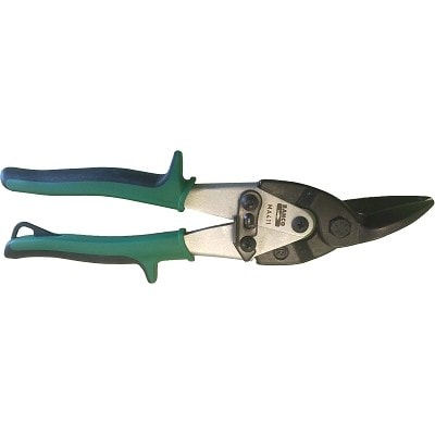 Bahco Plåtsax MA411 höger, grönt handtag