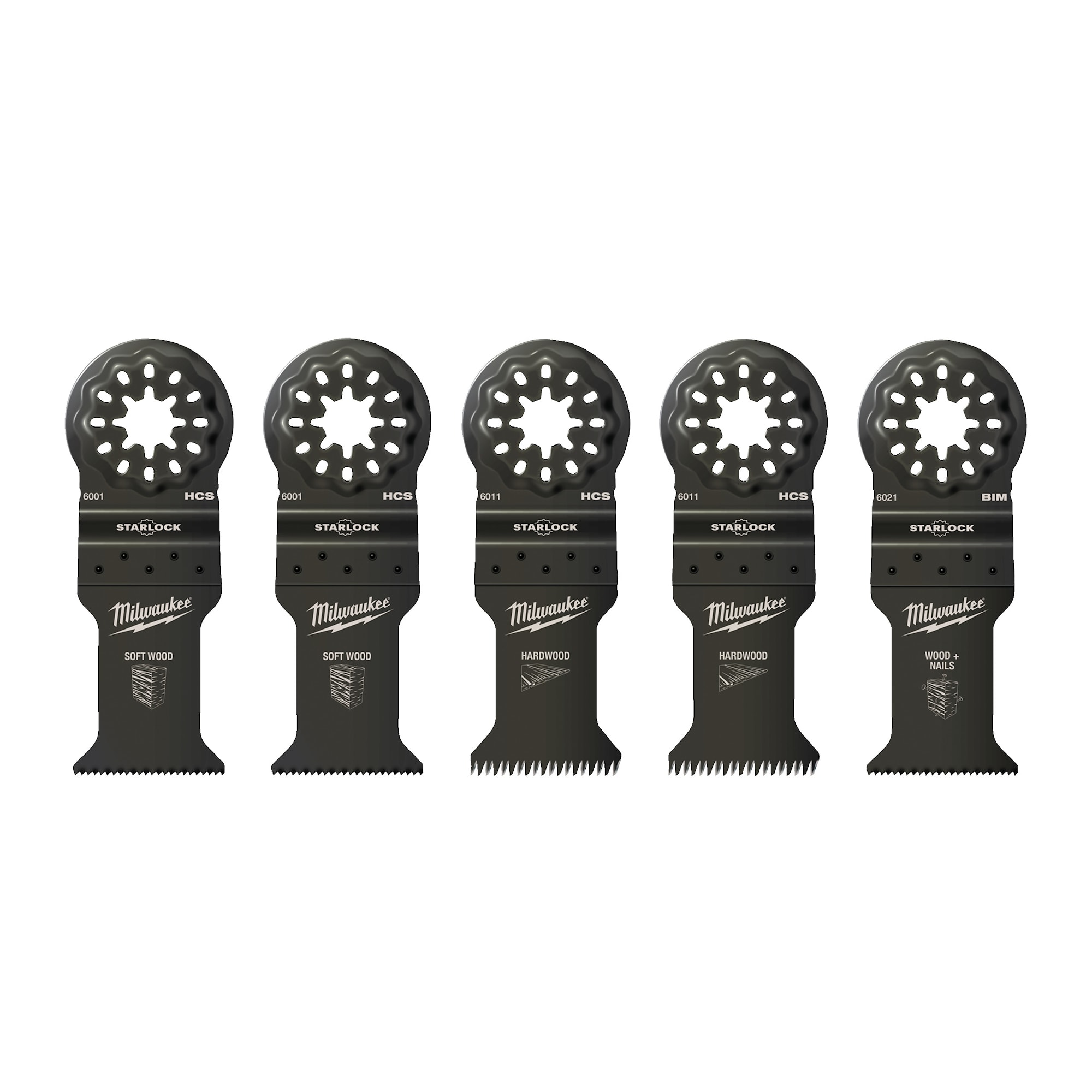 Milwaukee Insticksbladsats Trä 5P