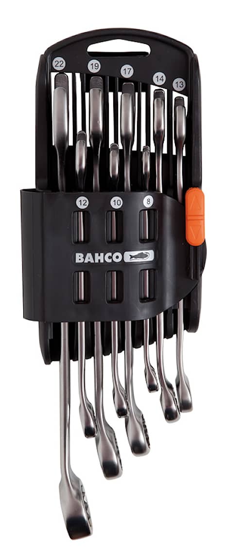 Bahco Blocknyckel 111M/SH8 i sats 8-22mm 8 delar, i hållare