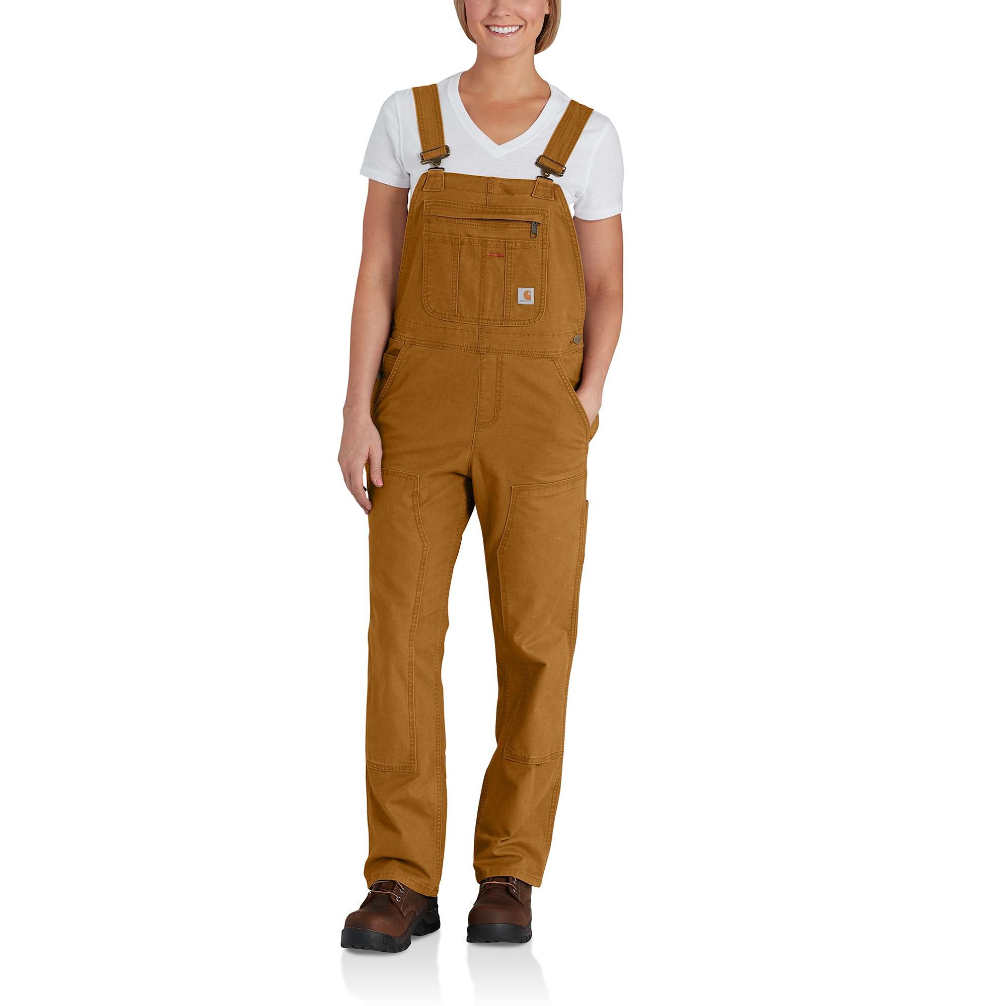 Carhartt Crawford Hängselbyxor Dam Carhartt® Brown